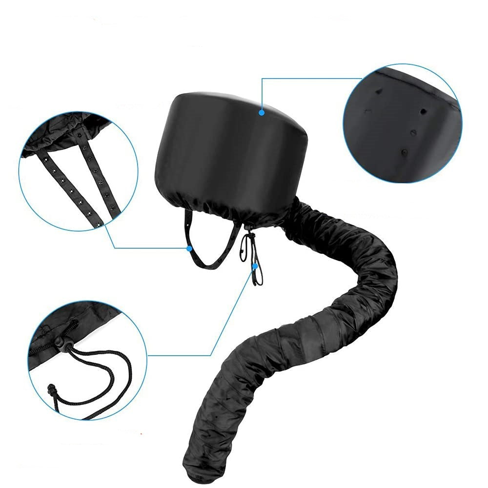 Hair Dryer Bonnet With Headband Attachment - HairMoment™