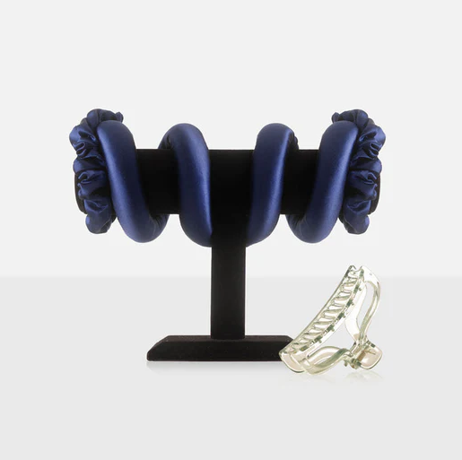 Heatless Curler Bundle | 100% Mulberry Silk | Includes Extra Scrunchies & Hair Claw - HairMoment™