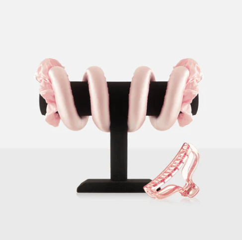 Heatless Curler Bundle | 100% Mulberry Silk | Includes Extra Scrunchies & Hair Claw - HairMoment™