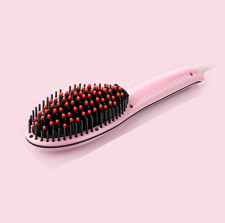 2-in-1 Electric Hair Straightener Brush - HairMoment™