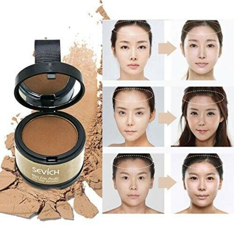Sevich Waterproof Hair Line Powder Hairline Cover Up Powder Hair Shadow - HairMomentā¢