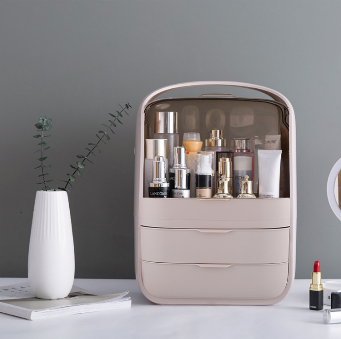 Modern Makeup Storage Box With Drawer - HairMomentā¢