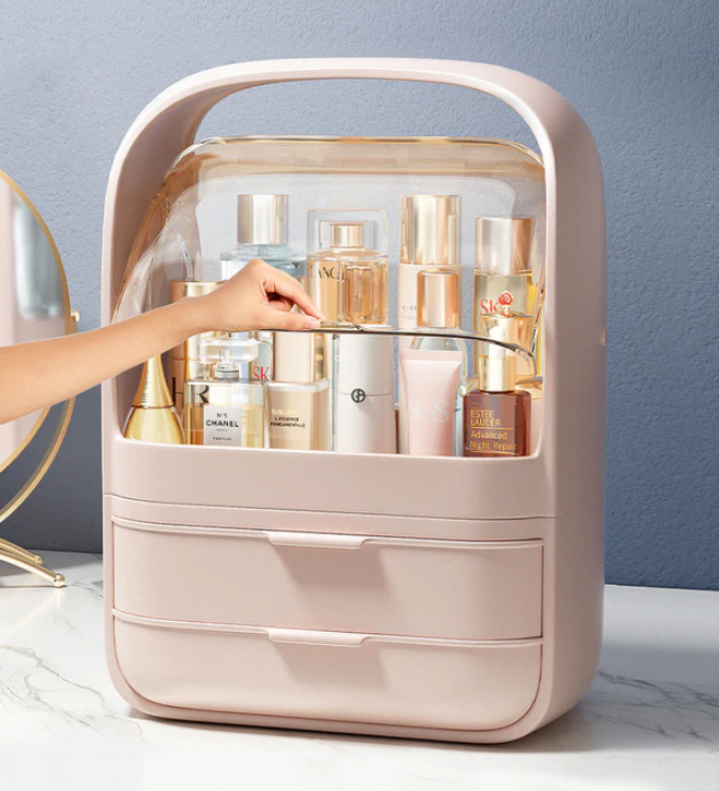 Modern Makeup Storage Box With Drawer - HairMomentā¢