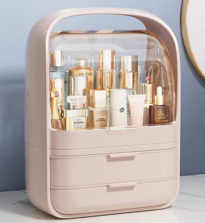 Modern Makeup Storage Box With Drawer - HairMomentā¢