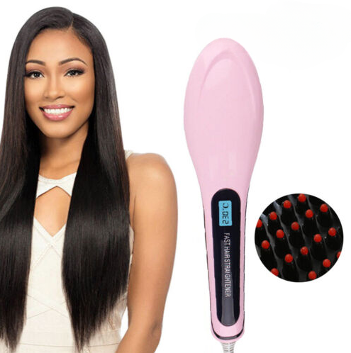 2-in-1 Electric Hair Straightener Brush - HairMoment™