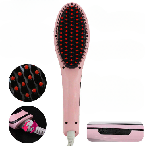 2-in-1 Electric Hair Straightener Brush - HairMoment™