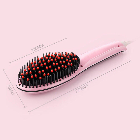 2-in-1 Electric Hair Straightener Brush - HairMoment™