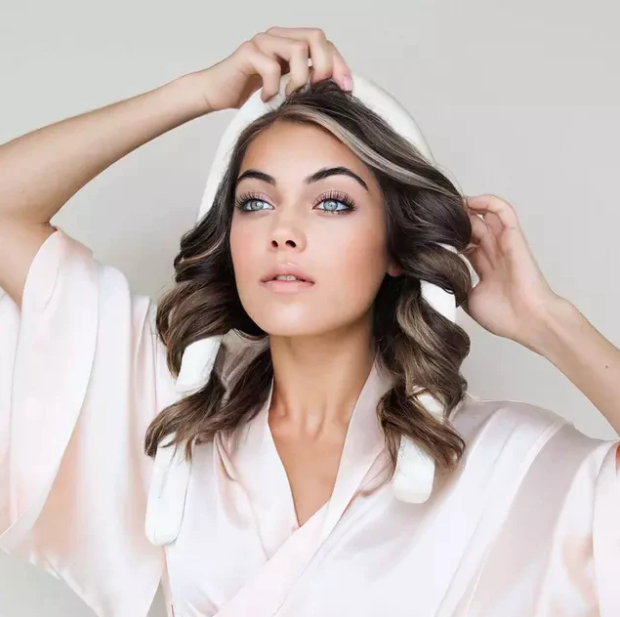 Heatless Curler Bundle | 100% Mulberry Silk | Includes Extra Scrunchies & Hair Claw - HairMoment™