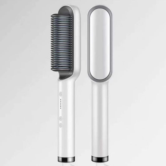 2 in 1 Straight Hair Comb Anti-Scalding Anion Hair Straightener and Curling Iron - HairMoment™