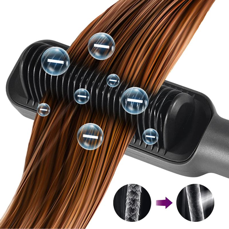 Hair Straightener Brush -2 in 1 - HairMoment™
