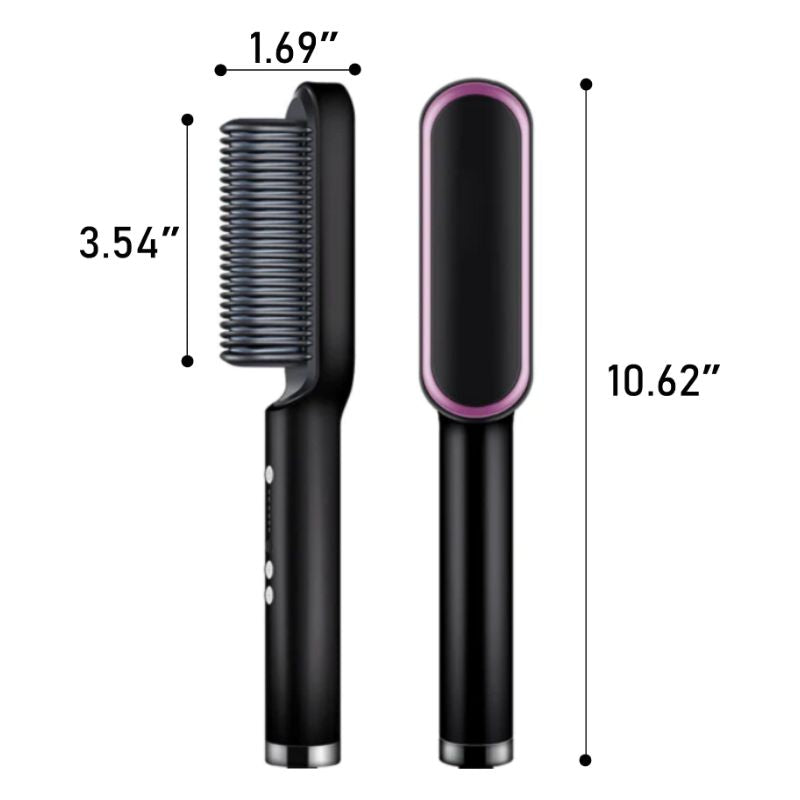 Hair Straightener Brush -2 in 1 - HairMoment™