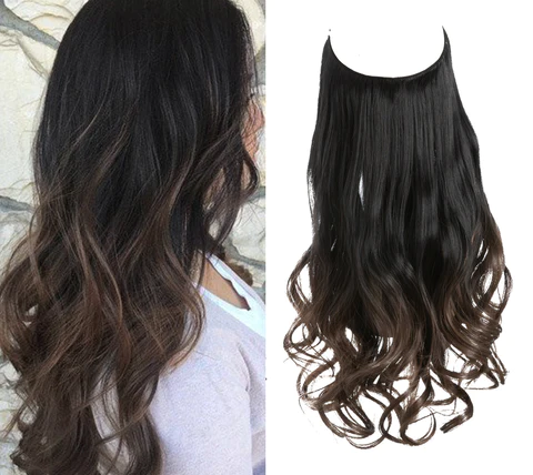 Off Black to Dark Brown Halo® - HairMoment™