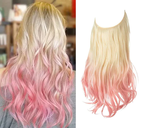 Beach Blonde to Pink Halo® - HairMoment™
