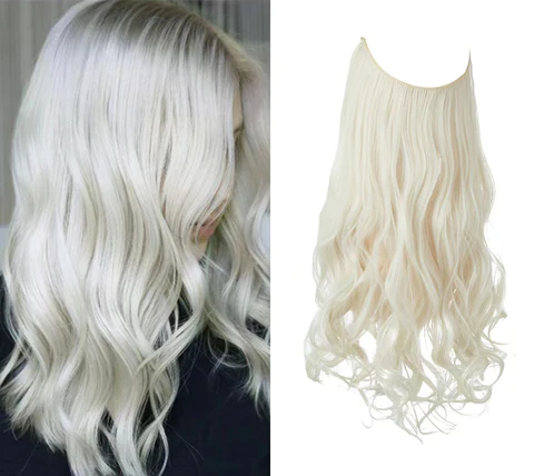 Platinum Blonde Halo® - HairMoment™