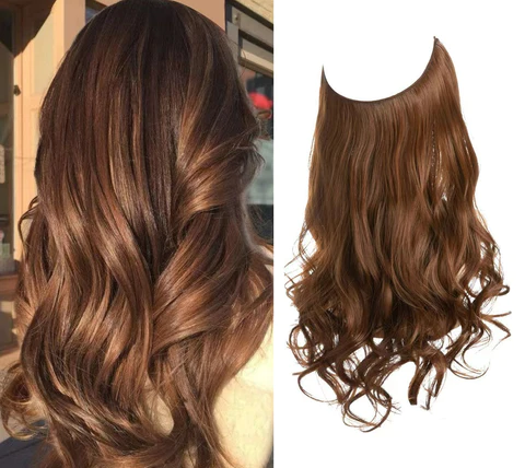 Light Auburn Halo® - HairMoment™