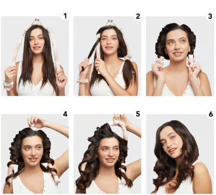 Heatless Curler Bundle | 100% Mulberry Silk | Includes Extra Scrunchies & Hair Claw - HairMoment™