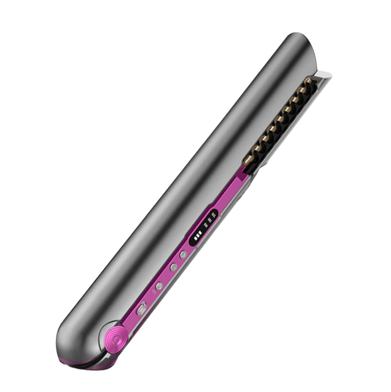 Rechargeable and cordless hair straightener & curler - HairMoment™