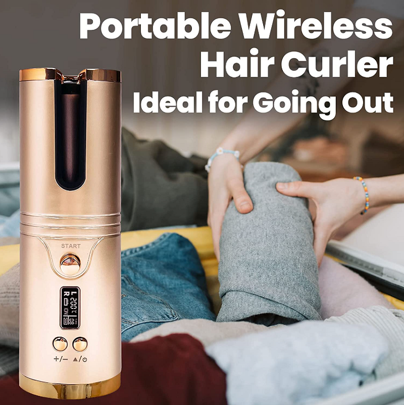 Unbound Cordless Multifunctional Automatic Hair Curler - HairMoment™