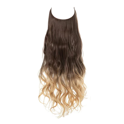 Dark Brown to Sandy Blonde Halo® - HairMoment™