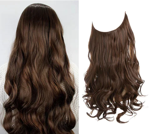 Ginger Brown Halo® - HairMoment™