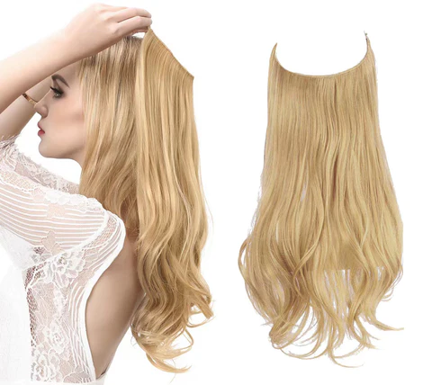 Light Honey Blonde Halo® - HairMoment™