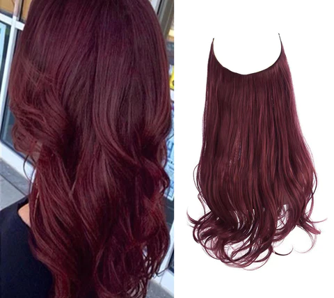 Wine Red Halo® - HairMoment™