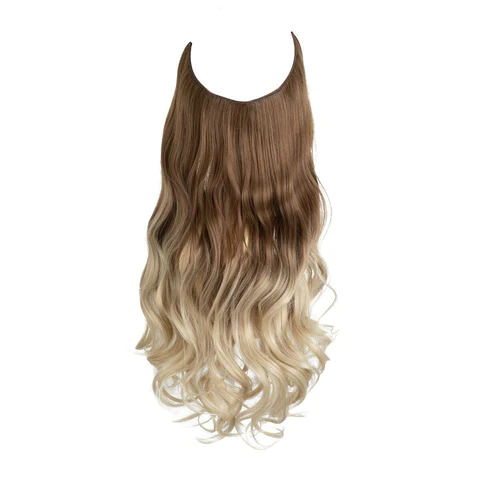 Brown to Platinum Ash Blonde Halo® - HairMoment™